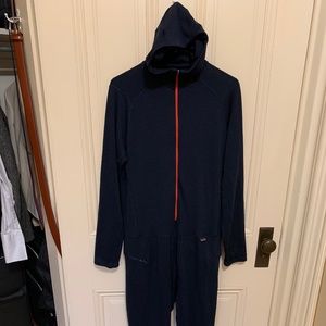 Patagonia Capilene hooded one piece base layer